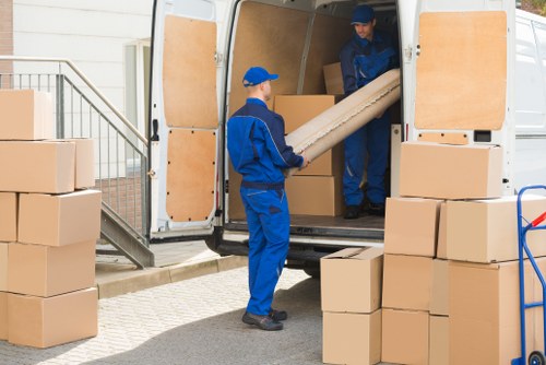 Local removals team planning a move in Lisson Grove