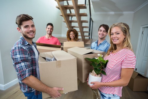 Man With Van Lissongrove local moving service helping with transport and careful loading