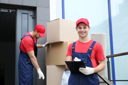Local moving team supporting a residential relocation in Lisson Grove