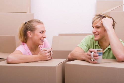Professional movers handling stairs and access challenges in Lisson Grove