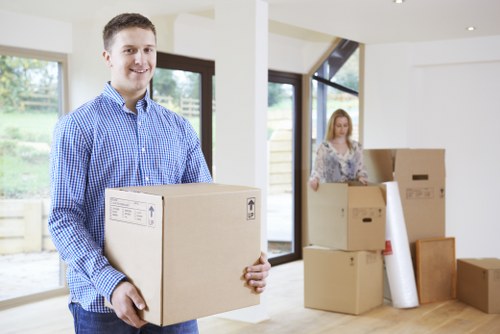 Commercial moving team planning a business relocation in Lisson Grove