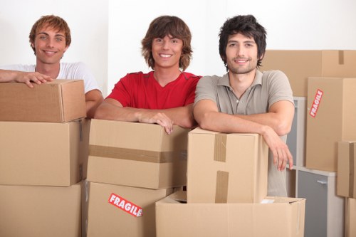 Local office movers handling access challenges in central London