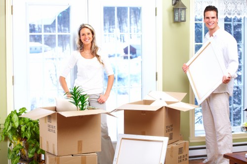 Packing and preparation support for a Lisson Grove home move